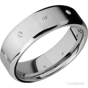 Lashbrook 14K White Gold with Polish, Polish Finish Wedding Bands