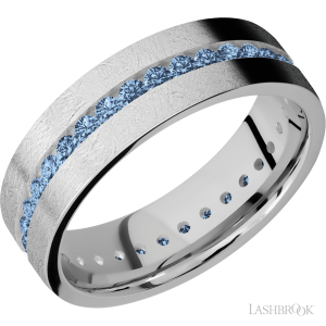 Lashbrook 14K White Gold with Polish, Polish Finish Wedding Bands