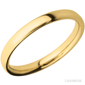 Lashbrook 14K Yellow Gold with Polish Finish Wedding Bands