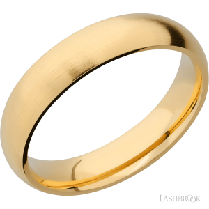 Lashbrook 14K Yellow Gold with Satin Finish Wedding Bands