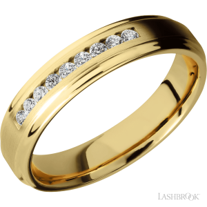 Lashbrook 14K Yellow Gold with Polish, Polish Finish Wedding Bands