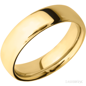 Lashbrook 14K Yellow Gold with Polish Finish Wedding Bands