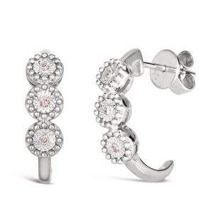 Le Vian® Earrings featuring 1/20 cts. Vanilla Diamonds® set in 14K Vanilla Gold®