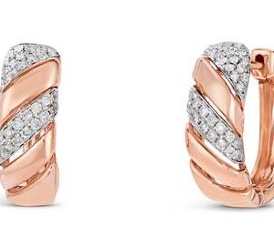 Le Vian® Earrings featuring 1/3 cts. Vanilla Diamonds® set in 14K Strawberry Gold®