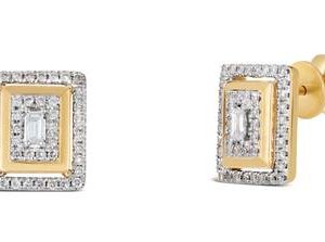 Le Vian® Earrings featuring 3/8 cts. Vanilla Diamonds® set in 14K Honey Gold™