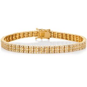 Le Vian® Bracelet featuring 3 1/5 cts. Nude Diamonds™ set in 14K Honey Gold™