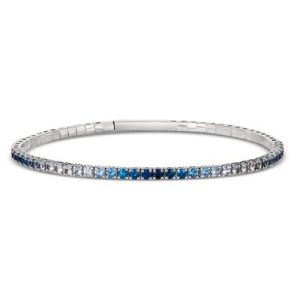 Le Vian Ombre Bangle featuring 2 1/5 cts. Denim Ombré®, set in 14K Vanilla Gold®
