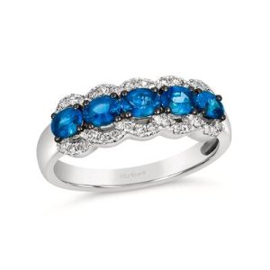 Le Vian® Ring featuring 1 1/6 cts. Blueberry Sapphire™, 1/4 cts. Nude Diamonds™ set in 14K Vanilla Gold®