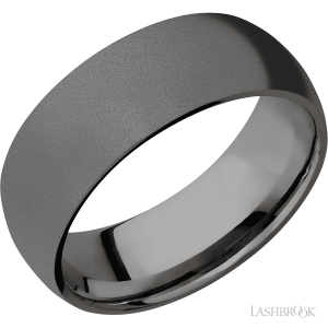 Lashbrook Tantalum Noir with Polish Finish Wedding Bands