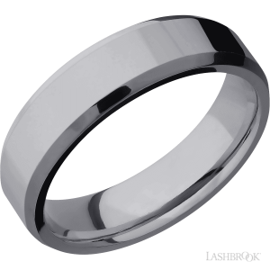 Lashbrook Tantalum with Polish, Polish Finish Wedding Bands