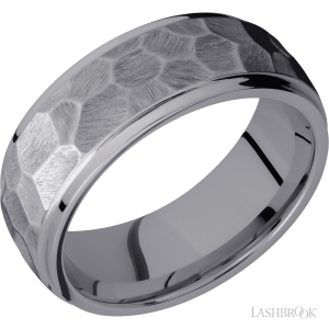Lashbrook Tantalum with Polish, Polish Finish Wedding Bands