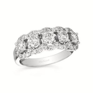 Le Vian Couture® Ring featuring 1 1/2 cts. Vanilla Diamonds® set in P95
