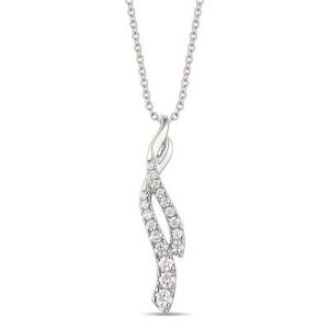 Le Vian Couture® Pendant featuring 3/8 cts. Vanilla Diamonds® set in P95