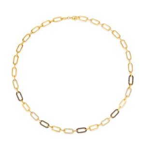 Le Vian® Necklace featuring 7/8 cts. Chocolate Diamonds®, 3/4 cts. Nude Diamonds™ set in 14K Honey Gold™