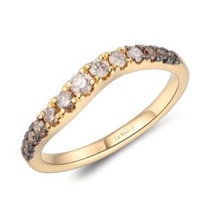 Le Vian Ombre Ring featuring 3/8 cts. Chocolate Ombré Diamonds® set in 14K Honey Gold™