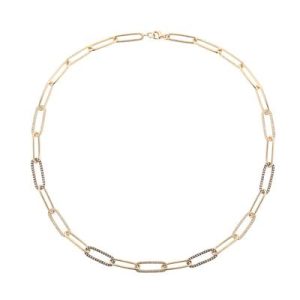 Le Vian® Necklace featuring 7/8 cts. Chocolate Diamonds® , 1 1/20 cts. Nude Diamonds™ set in 14K Honey Gold™