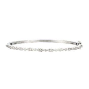 Le Vian Couture® Bangle featuring 1 cts. Vanilla Diamonds® set in P18
