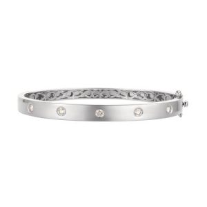 Le Vian® Bangle featuring 1/2 cts. Vanilla Diamonds® set in 14K Vanilla Gold®