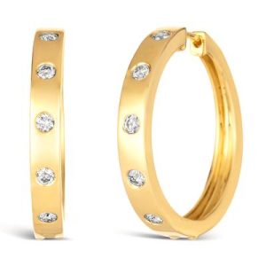 Le Vian® Earrings featuring 3/8 cts. Vanilla Diamonds® set in 14K Honey Gold™