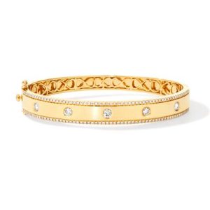 Le Vian® Bangle featuring 1 1/5 cts. Nude Diamonds™ set in 14K Honey Gold™