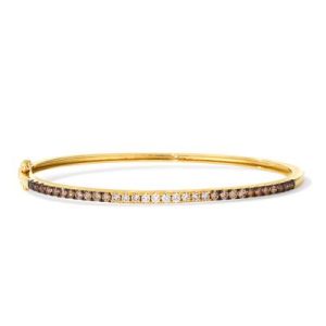 Le Vian Ombre Bangle featuring 1 cts. Chocolate Ombré Diamonds® set in 14K Honey Gold™
