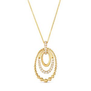Le Vian® Pendant featuring 1/3 cts. Nude Diamonds™ set in 14K Honey Gold™