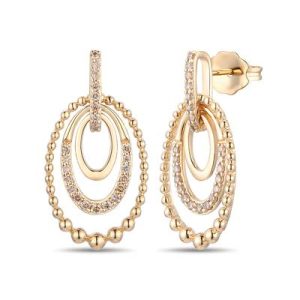 Le Vian® Earrings featuring 1/4 cts. Nude Diamonds™ set in 14K Honey Gold™