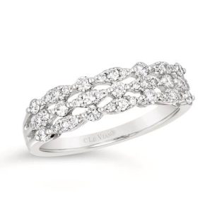 Le Vian Couture® Ring featuring 1/2 cts. Vanilla Diamonds® set in P95