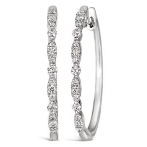 Le Vian Couture® Earrings featuring 5/8 cts. Vanilla Diamonds® set in P95