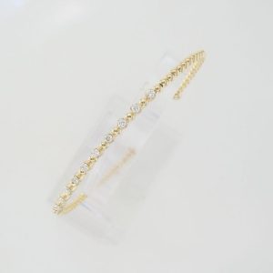 Le Vian® Bangle featuring 3/8 cts. Vanilla Diamonds® set in 14K Honey Gold™