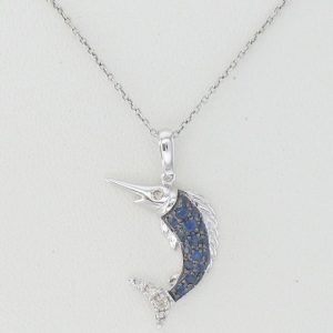 Le Vian® Pendant featuring 1/4 cts. Blueberry Sapphire™, set in 14K Vanilla Gold®