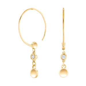 Movado Dot Hoop Earrings