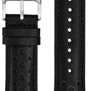 Black Leather Strap (22mm)