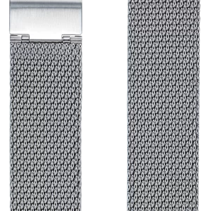 Silver-tone Mesh Bracelet (22mm)